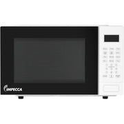 Impecca CM-0992W Countertop Microwave Oven 10 Auto Menus Defrost Timer LED 0.9 Cu 900W 11.25