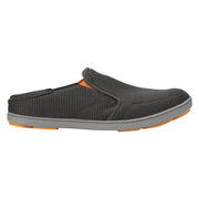 OluKai Nohea Mesh Slip-On Shoes for Men - Dark Shadow/Dark Shadow - 10M