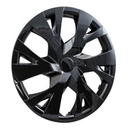 Coast2coast Automotive Wheel Cover Set, 15in, 6 Y Spoke, Gloss Black, Plastic, Pack of 4, IWC53315BLK