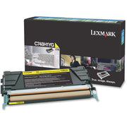 Lexmark C748H1YG Yellow High Yield Return Program Cartridge Toner