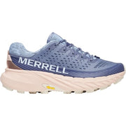 Merrell Agility Peak 5 Trail Running Shoes for Ladies - Indigo/Pink - 8M