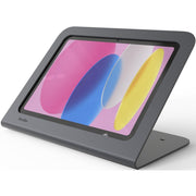 Heckler Design WindFall Tablet Stand for iPad 10th and 11th Generation, Black Grey Powder Coated Steel, H750X-BG