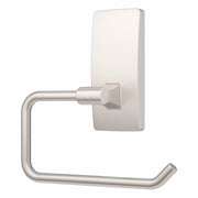 Command Bath Satin Nickel Toilet Paper Holder, Wall-Mounted Metal, Damage-Free Installation, Includes 2 Adhesive Strips, BATH53-SN-ESF