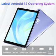 WeTap M10 10-inch 2GB 32GB Wi-Fi Android 12 Tablet, Purple