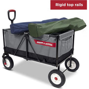 Radio Flyer 3990Z The Beast EZ Fold Maximum Capacity Heavy-Duty Kid & Cargo Wagon, Collapsible Wagon for Ages 1.5-6 Gray
