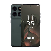 Motorola Moto Edge 2025 Smartphone, 6.7-Inch Super HD MediaTek Dimensity 7400 Processor, 256 GB Storage, 5200 mAh Battery, Green