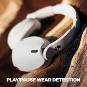 Skullcandy Hesh 540 ANC Wireless Over-Ear Headphones, Active Noise Cancelling, THX Spatial Audio, Up to 65 Hours Battery, Bone White, S6HAW-T001