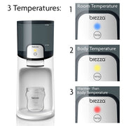 Baby Brezza BRZ0057 Instant Electric 3-Temperature Bottle Warmer in White