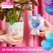 What Do You Meme Sweet Gestures Romantic Couples Board Game with Heart-Shaped Dispenser and 50 Love Tokens, Multi-Color, Small Size MT4133