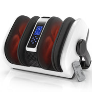 Tisscare 208-White-NEW Shiatsu Foot Massager with Heat, White