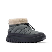 Columbia Snowtrot Shorty Women's Insulated Winter Boots, Omni-Heat Reflective, Adapt Trax Outsole, Water-Resistant, Sedona Sage Shark, Size 9, 207512