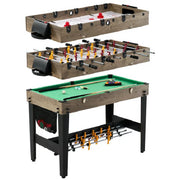 MD Sports 48 Inch 3-in-1 Combo Game Table, Green