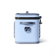 YETI Hopper Flip 18 Soft Cooler, Leakproof HydroLok Zipper, DryHide Shell, ColdCell Insulation, Big Sky Blue, 18 qt, 81628200