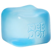 Schylling Nee Doh Nice Cube Squish Toy, Firm Non-Toxic Sensory Stress Ball, Blue, Ages 3+, 1 Count, NCBND