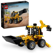 LEGO Technic Backhoe Loader Construction Building Toy, 104 Pieces