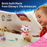 LEGO Disney The Aristocats Adorable Marie Toy Building Set, 369 Pieces, Posable Brick-Built Cat with Accessories, Ages 7+, 6589961