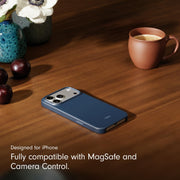 Beats iPhone 17 Pro Max Case with MagSafe, Camera Control, Matte Finish, Microfiber Lining, Bedrock Blue