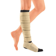 Mediven Juxtafit Essentials Inelastic Lower Leg Compression Wrap, Adjustable 20-50+ mmHg, Beige, Medium Long, CJF33002