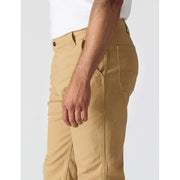 Carhartt Men's Relaxed Straight Rigby Dungaree Work Utility Pants, Rugged Flex Stretch, Dark Khaki, 35W x 30L, 102291-253