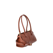 Time and Tru TT253170-RDB Women's Gwyn Shoulder, Redwood Bark