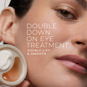 RoC Derm Correxion Dual Eye Cream with Advanced Retinol and Peptides, Lifts Eyelids, Reduces Puffiness and Dark Circles, Fragrance-Free, 0.68 Fl Oz