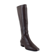 Madden Girl Florance Womens Knee-High Dress Boots, Low 1.5-Inch Block Heel, Zip-Up Closure, Round Toe, Size 9 M Brown