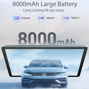 Kimlok Android 14 Tablet, 11 Inch IPS HD Touch Screen, 16GB RAM, 128GB Storage Expandable to 1TB, Octa-Core MTK8786 Processor, GPS, Dual-Band WiFi, Bluetooth 5.0, Dual Camera 8MP+13MP, Keyboard Bundle, D105B-DPJ