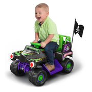Monster Jam 6 Volt Grave Digger Ride On Monster Truck with Authentic Monster Jam Graphics for Boys & Girls