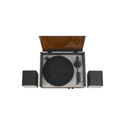 Crosley CR7017B-BK Coda Shelf System Vinyl Record Player with wireless Bluetooth - Audio Turntables