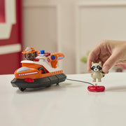 Spin Master PAW Patrol Fire Rescue Zuma Rescue Fire Boat with Figure, Launcher, and Accessories for Kids 3+