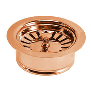 Native Trails Polished Copper 3.5-Inch Disposer Trim Basket Strainer DR340-PSC