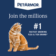 PetArmor Extend Flea and Tick Treatment Collar for Cats, Odorless, Water-Resistant, 8 Months Protection, Grey, 1 Count, 05220