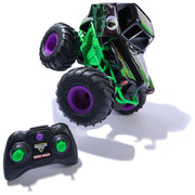 Spin Master Monster Jam Smash n Bash Grave Digger Remote Control Monster Truck, 1:15 Scale, 2.4 GHz, USB-C Rechargeable, Ages 4+