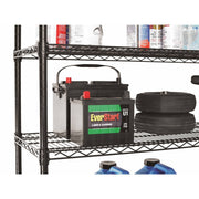Hyper Tough (5T60164872B) 5 SHELF HEAVY DUTY METAL STORAGE RACK-BLAC