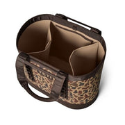 YETI Camino 50 Utility Tote Bag, Waterproof ThickSkin Shell, Deployable Internal Dividers, Molded Base, Wetlands Camo