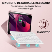 Kenke Keyboard Case iPad Air 11 Inch M4/M3/M2 (2026/2025/2024), Pink
