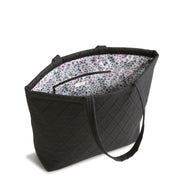 Vera Bradley East West Tote - Black Moonless Night