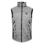 ActionHeat 5V Battery-Heated Softshell Vest for Men Grey, 2XL