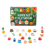 RMS Mini Taba 24-Day Christmas Advent Calendar, Squishy Toy Set, Multicolor, Toddler Friendly