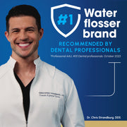 Waterpik Evolution Water Flosser, 10 Pressure Settings, 5 Specialty Tips, White, WF-33