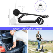 Evercross EV08E-W Electric Scooter Adults, 350W Motor up to 19 MPH and 20 Miles Long-Range, 8