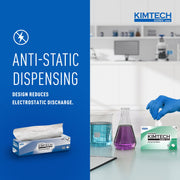 Kimtech Science Kimwipes Delicate Task Fabric Cleaning Wipers, 2-Ply, White, Pop-Up Box, 92 Sheets per Box, Pack of 15, 34721
