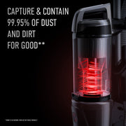 Hoover UH77110 Wind Tunnel Tangle Guard Bagless Upright Vacuum Cleaner, Gray