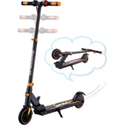 RCB R15 Lightweight & Foldable, Max 10 Miles & 12.5Mph Electric Scooter for Kids, Orange