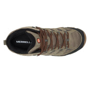 Merrell Moab 3 Mid Waterproof Hiking Boot, Durable Pig Suede Leather, Vibram TC5+ Outsole, Olive/Gum, Size 9, J036549Z