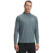 Under Armour Tech Textured Half-Zip Pullover - Jasper Bllue - L