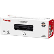Canon 3484B001AA 125 Black Toner Cartridge