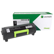 Lexmark 51B1000 Return Program Toner Cartridge, Black Toner
