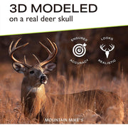Mountain Mike's Reproductions MMR SMRF Skull Master Dipped Respect Flag - Antler Mounting Kit