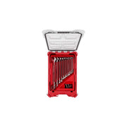 15PC SAE COMBINATION WRENCH SET WITH PACKOUT COMPACT ORGANIZER